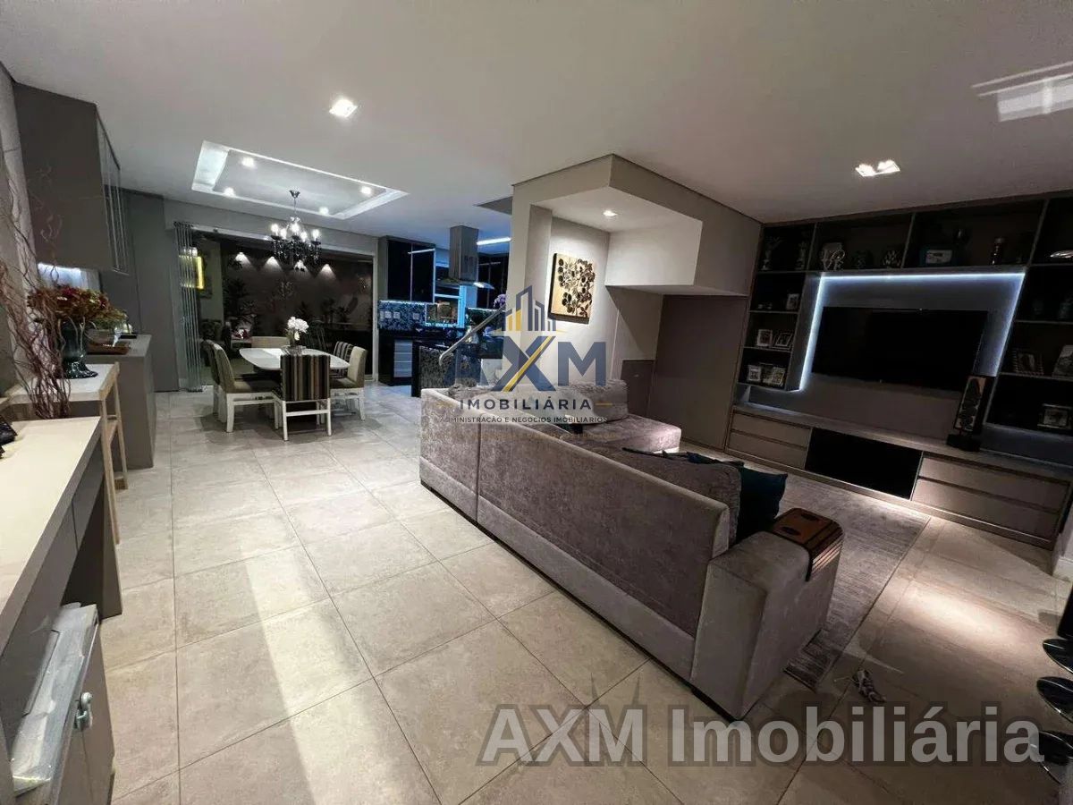Casa alto padrão a venda no bairro Nova Campinas, com 3 suites, gourmet, ótima localização 155m² construção. — foto 2