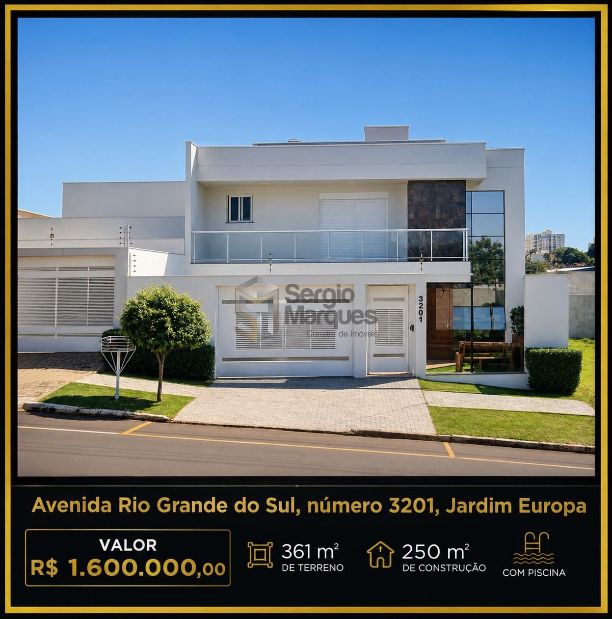 Casa à venda - 361m² - Jardim Europa, Umuarama-PR — foto 1