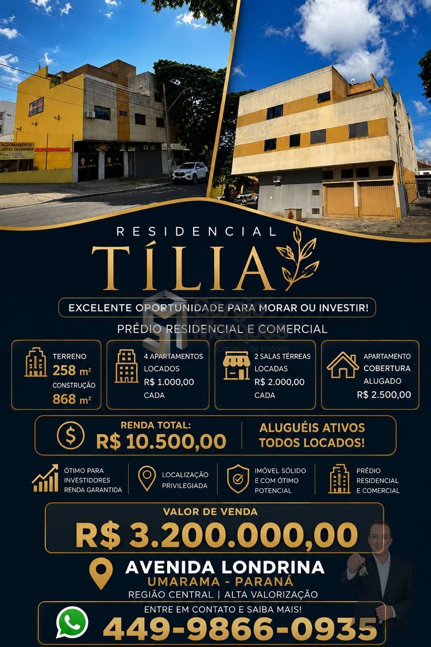 Salão Comercial - 258m² - Umuarama-PR — foto 3