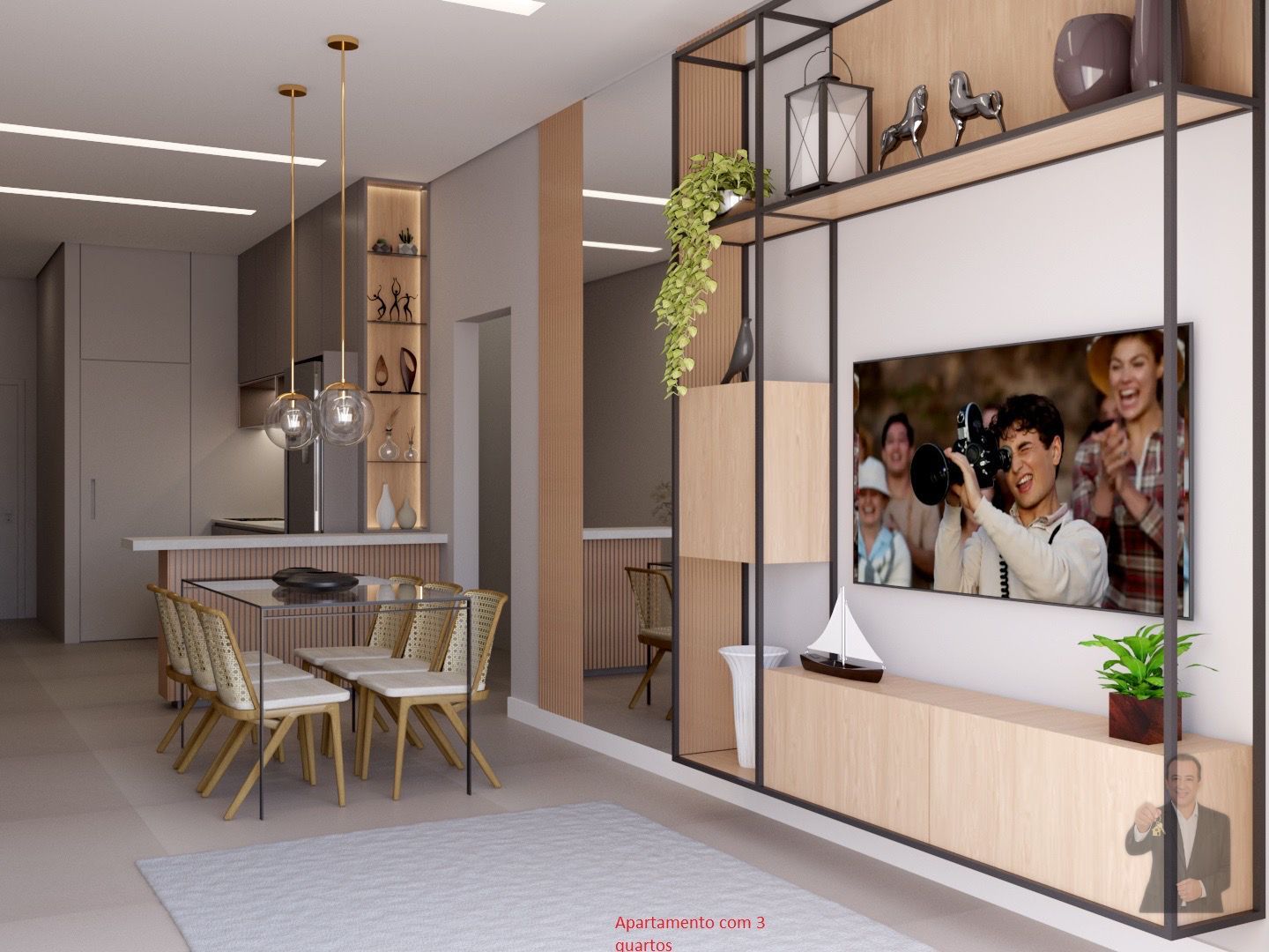Apartamento à venda - 66.4m² - 2 Quartos - Zona III — foto 8