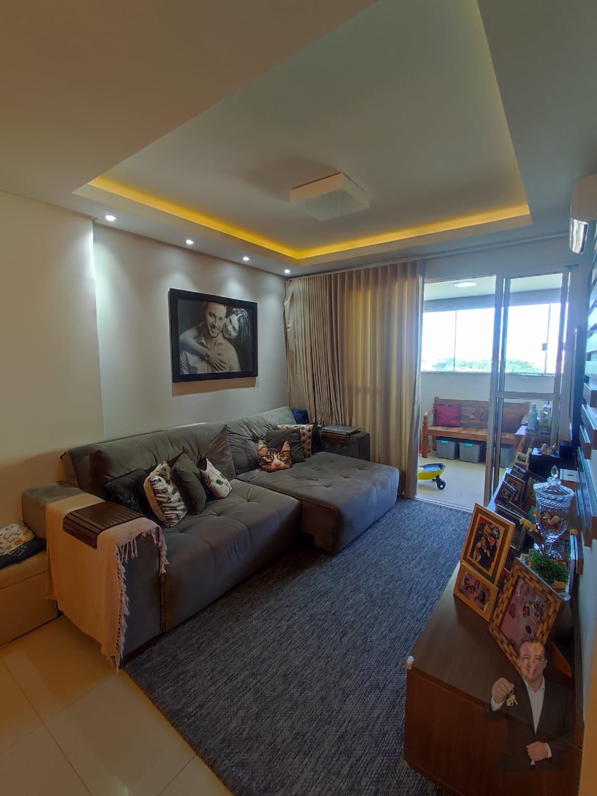 Apartamento 110m² com 1 suíte e 2 quartos - Zona II — foto 3